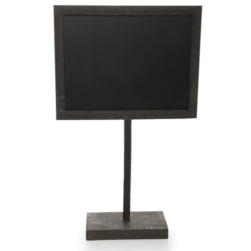 Tableau noir en bois, Anthracite, H 1 pi 11 po x l 1 pi