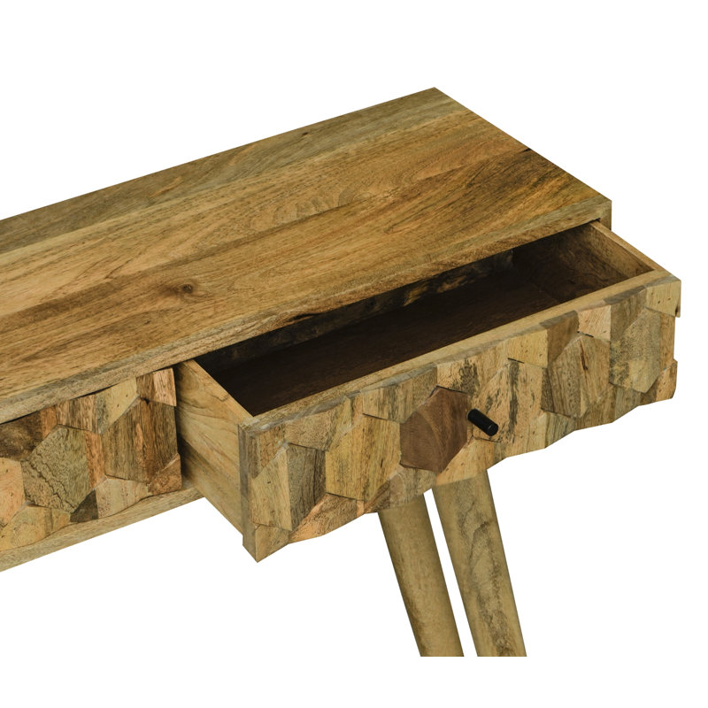 Juliet Hexagnol Console Table 2 Drawer