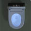 Toilette compacte pour bidet pour salle de bain - Ouverture / fermeture automatique, chasse d'eau, siège chauffant, unité de fonction intelligente ouverte / affleurante pour salle de bain à air chaud / sec, option