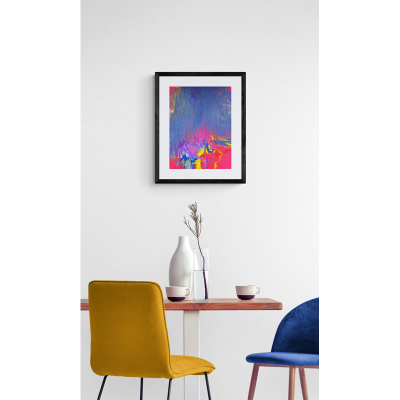 Gravity + 1 Framed Print Canvas, 20" H x 16" W, Black Framed Paper