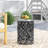 Outdoor Metal End Table -Large-1109173205
