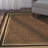 Non-Slip Bordered Area Rug For Living Room, Hallway, Entryway Rug-255738052