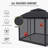11 Ft. X 11 Ft. Pop Up Portable Gazebo with Mosquito Netting-101209002