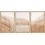 «Mountain And Wildflower Modern Minimalist Beige and Brown Nature Nature Wilderness Modern Art Cool» 3 - Pièces sur-99077805-99077808
