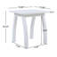 Table d'appoint en bois d'acacia