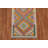Geometric Kilim Reversible Wool Runner Rug 2x7