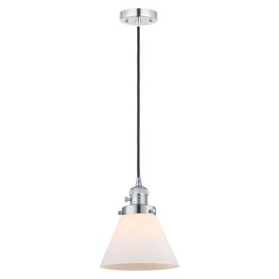 Luminaire suspendu en forme de globe à 1 lumière Angjelina