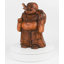 Statue de Bouddha heureux en bois Menaal-660724550