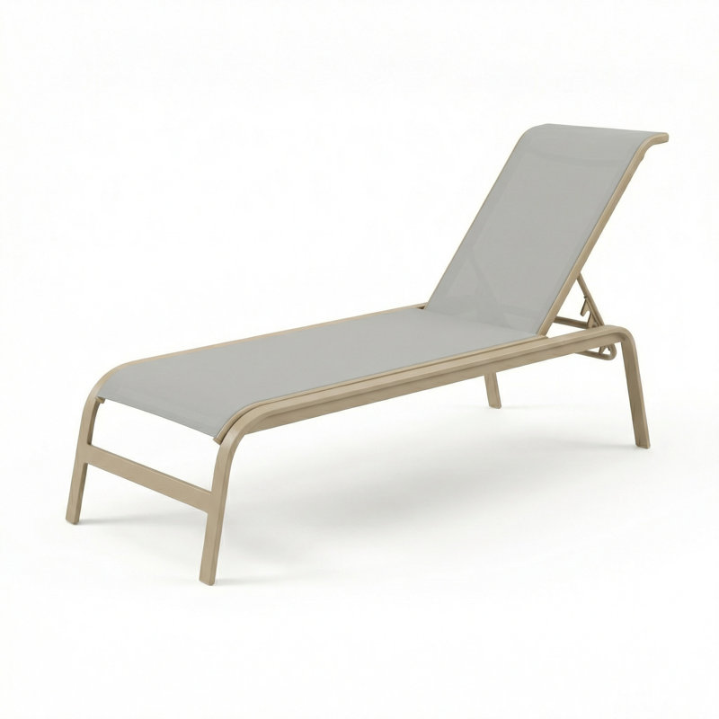 Chaise, Augustine Alloy II Sling/Sandea