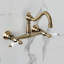 Robinet de salle de bain mural 2 trous Kingston-119602941