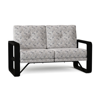 Vale 60.5'' Wide Aluminum Loveseat with Cushions