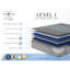 Matelas massucci individuel à ressorts ensachés 13 po Comfort Comfort de Comfort Comfort-2144374248-2144374249