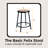 Felix Steel Stool, Assembly Ready-99356461-99356462-99356463