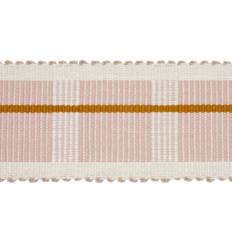 Schumacher x Stephanie sceau brun calcada moyen, Rose quartz