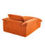 Chaise longue surdimensionnée en velours côtelé 67 po-112252297