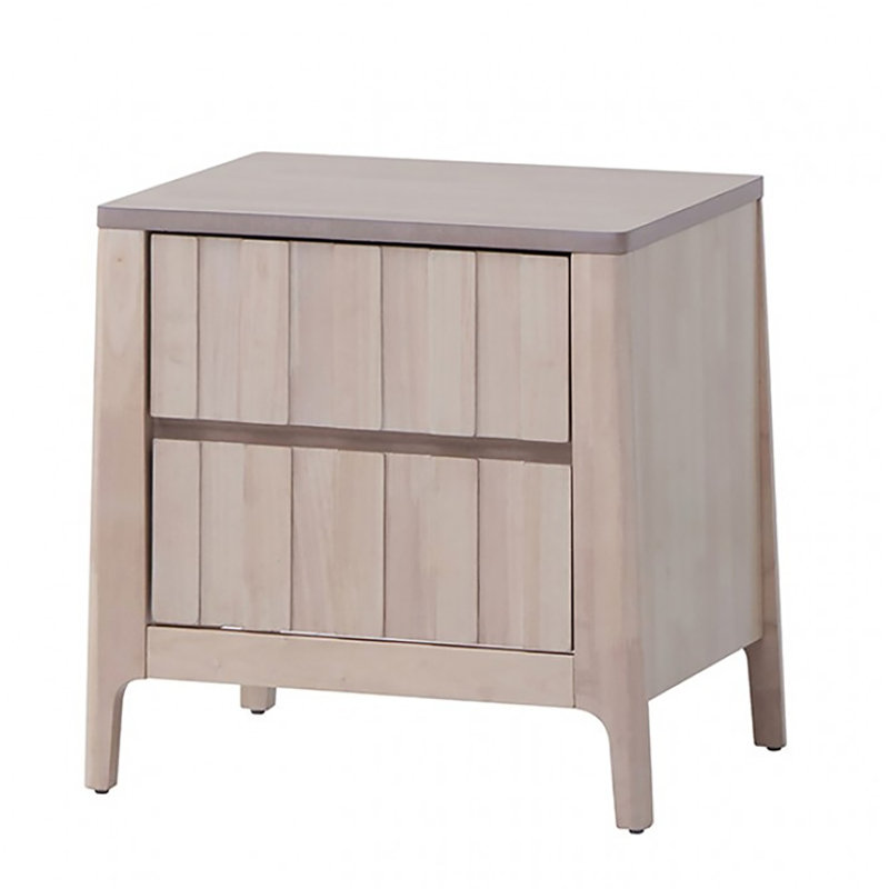 Table de chevet 2 tiroirs Jamisyn