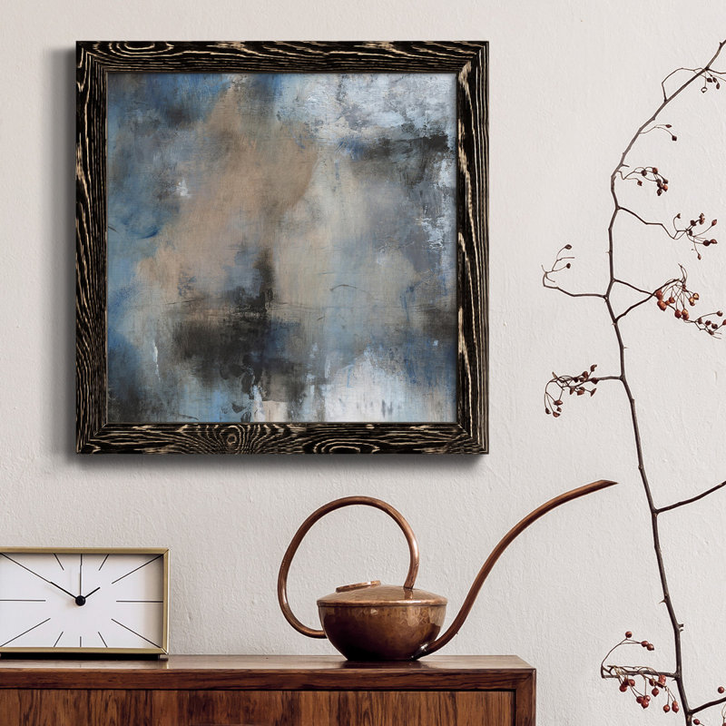 - Toile encadrée de qualité supérieure - prête à être accrochée, Noir, H 31,5 po x l 31,5 po x P 1,5 po