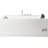 59'' x 31.5'' Whirlpool Acrylic Bathtub with Faucet