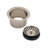 3.5 Inch Kitchen Sink Drain Basket Strainer with Flange-21699093
