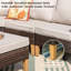 Chaise de jardin avec coussins Herbet