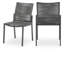 Chaise d'appoint de patio avec coussin Ivette-84461704-84461705