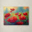 «Field of Poppies» par Mariaon Rose - reproduction d'art sur toile-21934608