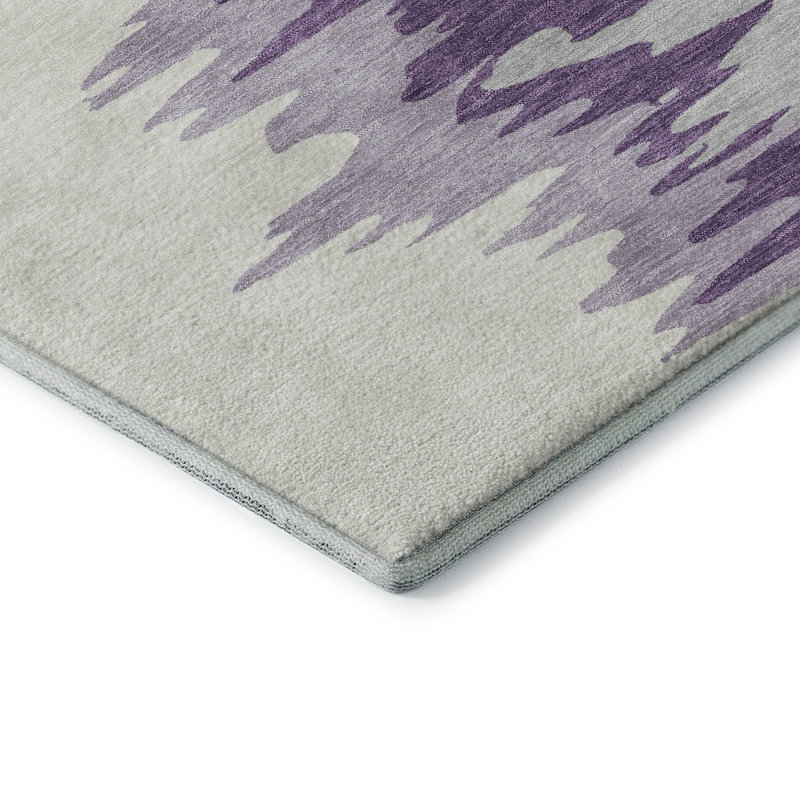 Premium Machine Washable Corum AMF1050 Abstract Rug, Rectangle 9 pi x 12 pi