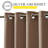 Outdoor Patio Curtains 2 Panels Windproof Top Grommet & Back Tab Bottom, Thermal Insulated Drapes Keep Privacy for Yard/Porch with Ropes for Fixed-1408617448-1408617441