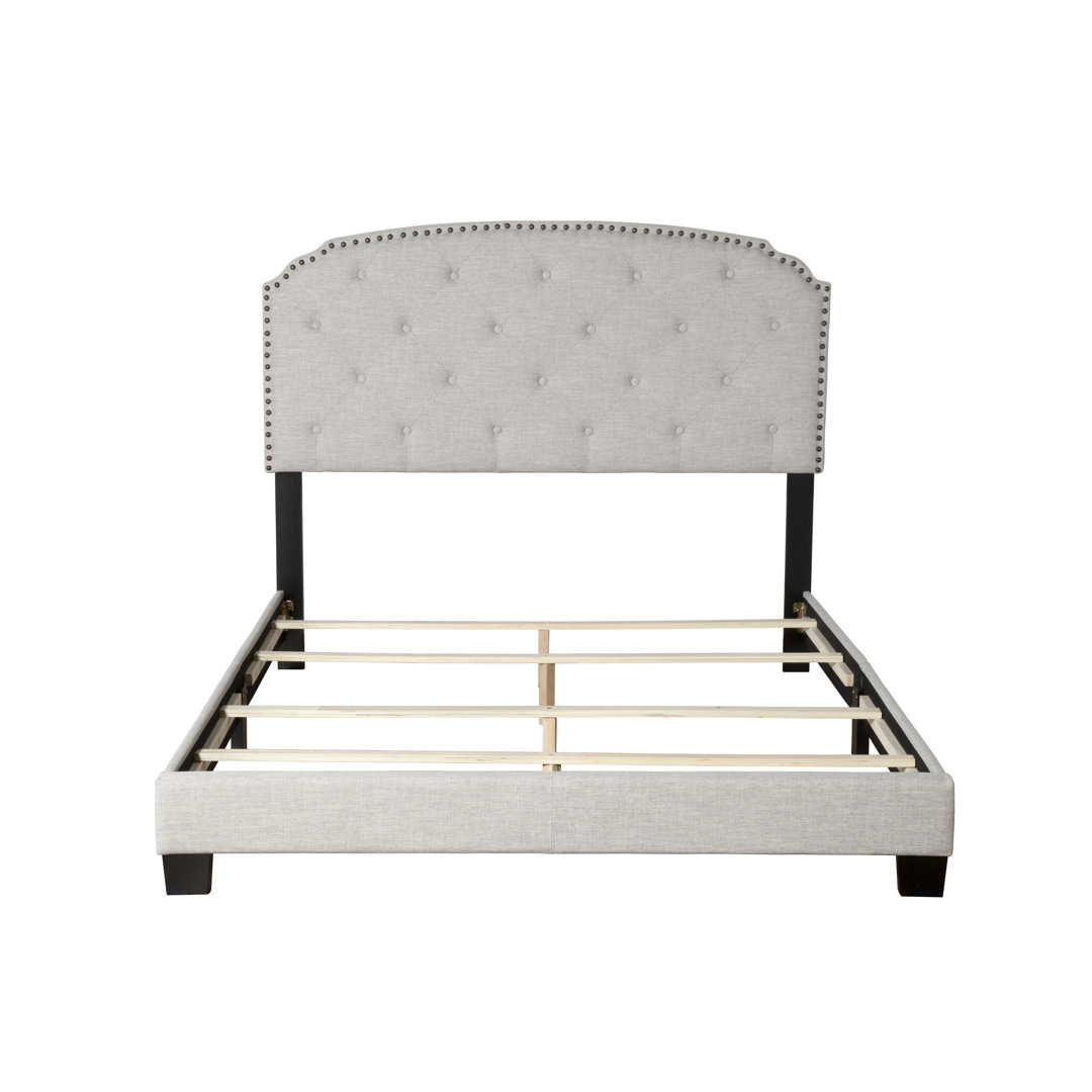 Linquist Tufted Upholstered Bed Winston Porter 