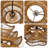 1-Light Pendant Lights Brown Flower Rattan-516843057