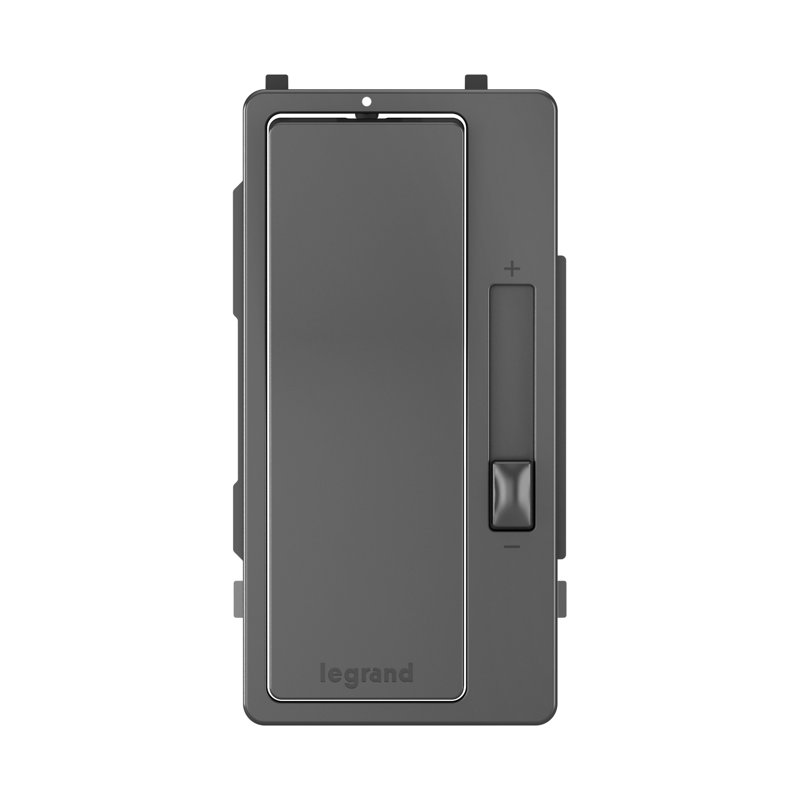Radiant Faceplate for Dimmer, Black