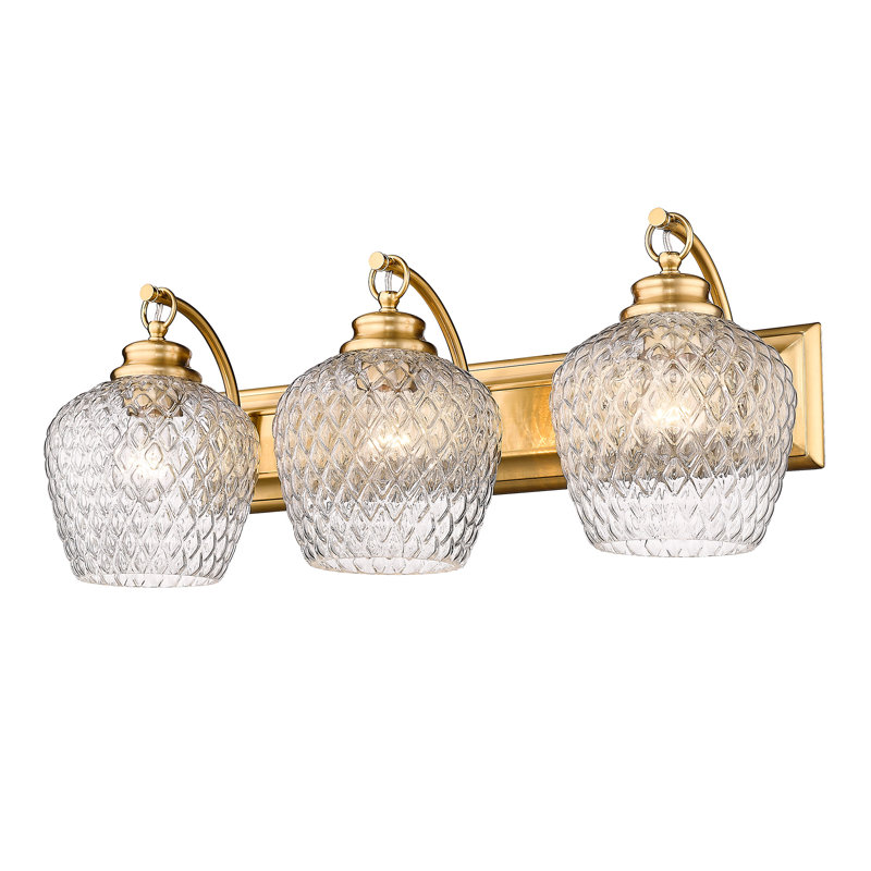 Ivybridge 3 - Light Dimmable Vanity Light, Modern Brushed Gold