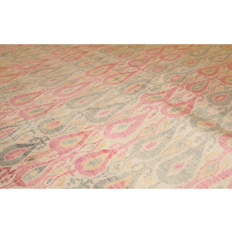 Silk Paisley Area Rug