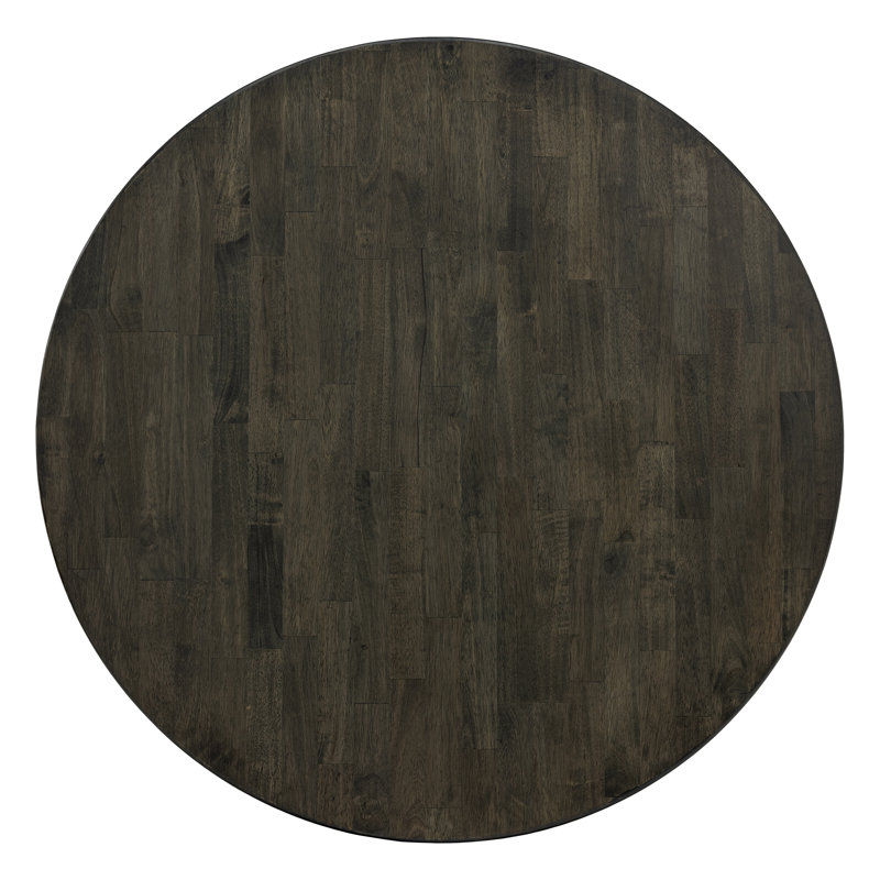 Plateau de table rond Rosy, Gris