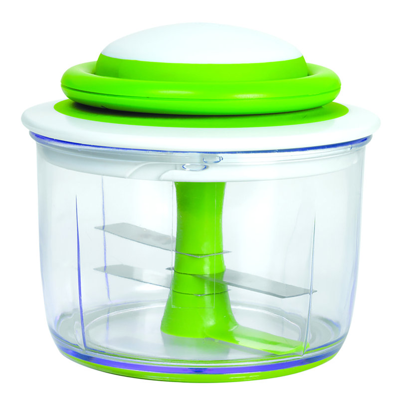 Chef'n Arugula Hand-Powered Food Chopper with Storage Lid