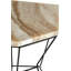 Side Table With Patterned Top
