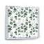 Branche d'eucalyptus sur fond blanc I - Impression sur toile-66800685-66800689