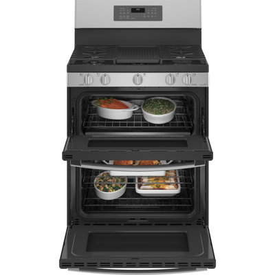 GE Profile™ 30" Sealed Burners Double Oven