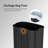 BinMax Stainless Steel Garbage Bin Silent Close Step-on Trash Can for Kitchen Bathroom-93795720
