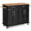 Aneta 106 cm W Kitchen Cart with-969047453