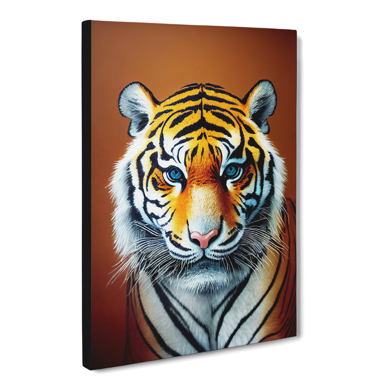 Tiger View - Wrapped Canvas, 60cm H x 40cm W x 3cm D