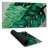 Three big exotic plant leaves - 15.75"x31.50" Desk mat