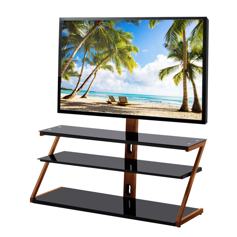 Support de rangement universel pivotant en verre trempé avec support pour impression en verre trempé