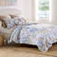 Ensemble de courtepointe 2 pièces Greenic Home Fashions Tropics Mist 68 x 88 + 20 x 26-603005060-650783983