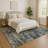 Premium Machine Washable Mouton Geometric Rug-1976309628