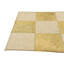 Tapis jaune et blanc Orlowski