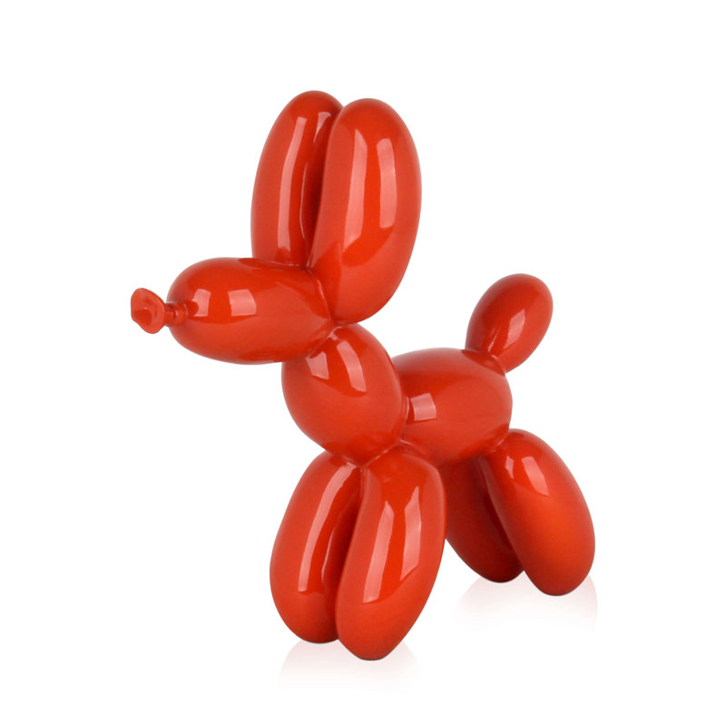 Aagje Animals Figurines & Sculptures, 27cm H x 26cm W x 9.5cm D, Orange