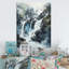 «Waterfall Endless Waterfall Journey II», art mural paysages en métal-733974876