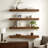 Wooden Floating Wall Shelves-265368820