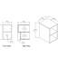 Rangement mural pour salle de bain avec tablettes-799020411